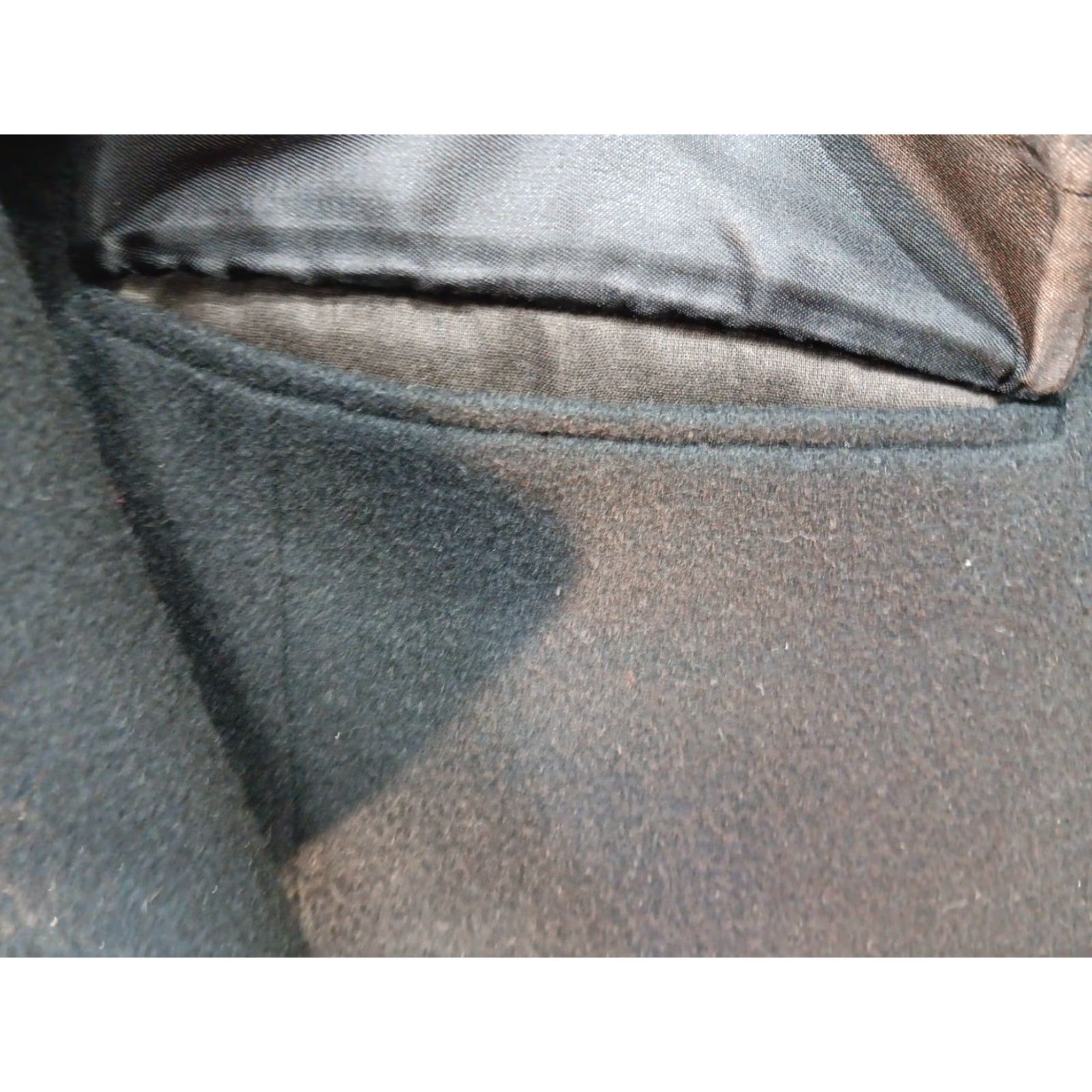 Bill Blass VINTAGE Bill Blass Black Label Blazer Sport Jacket 44R Black 100% Camel Hair USA Size 44R - 4 Thumbnail