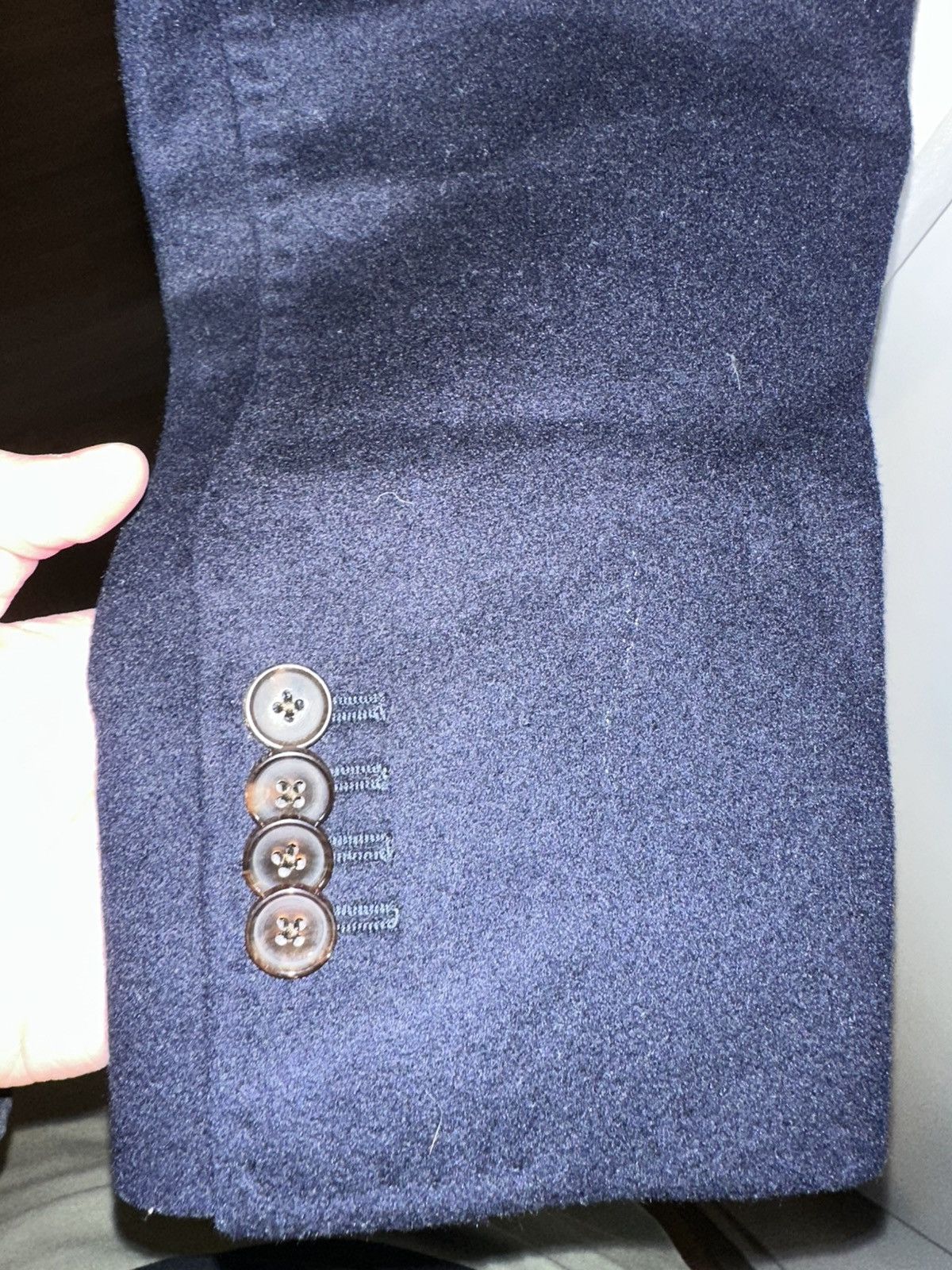 Suitsupply SuitSupply “Bleecker” Double-Breasted Wool Blazer – Navy Size US S / EU 44-46 / 1 - 6 Thumbnail
