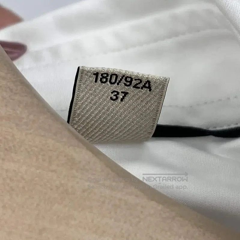Burberry Burberry White Cotton Long Sleeve Shirt. Size US M / EU 48-50 / 2 - 4 Thumbnail