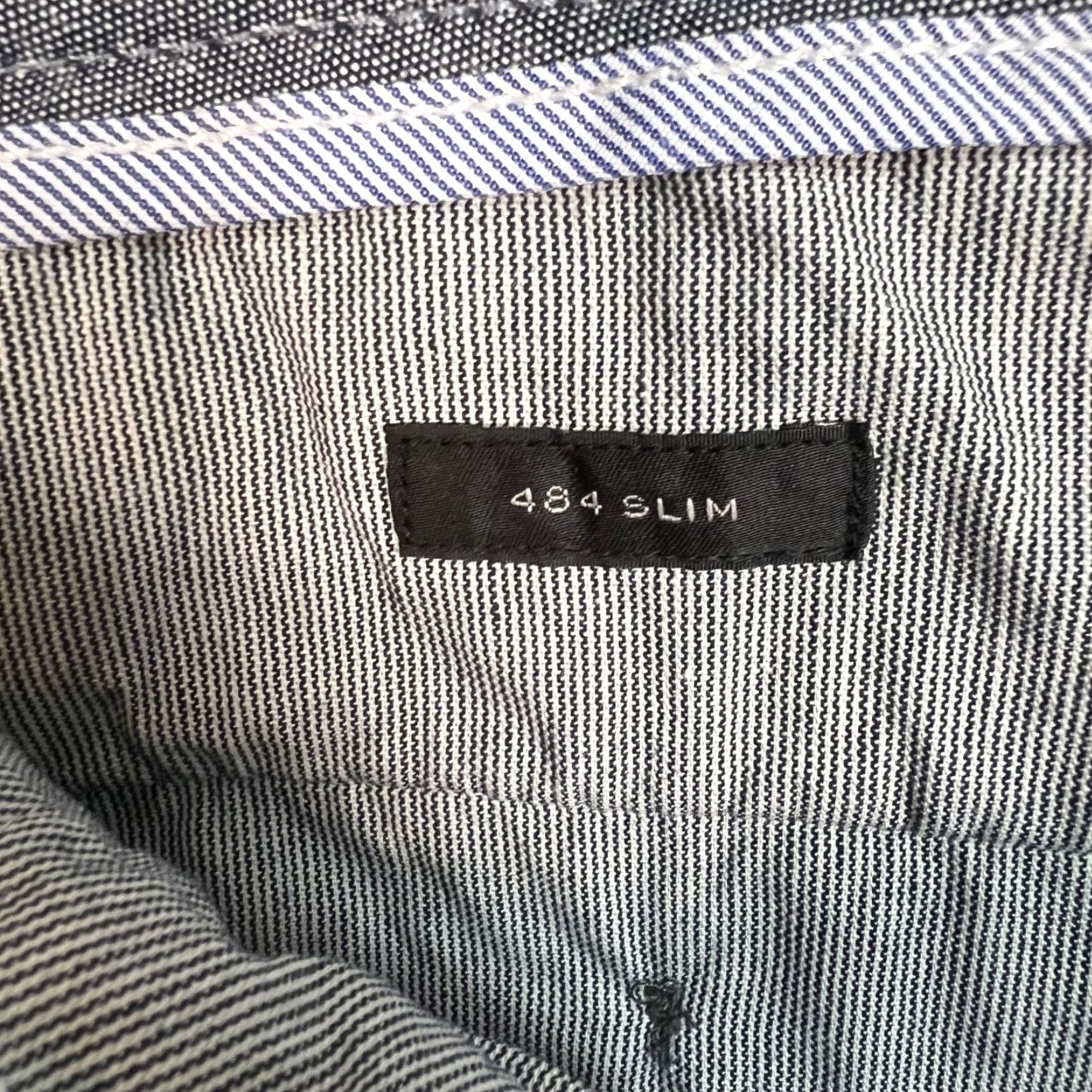 J.Crew J. Crew 484 Slim Fit Mens 33 x 32 Stretch Gray Dress Pants Size US 33 - 4 Thumbnail