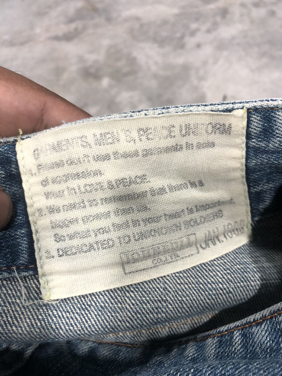 Japanese Brand × Johnbull × Vintage Vintage Johnbull Soldier Bushpant Denim Jeans Size US 33 - 12 Thumbnail