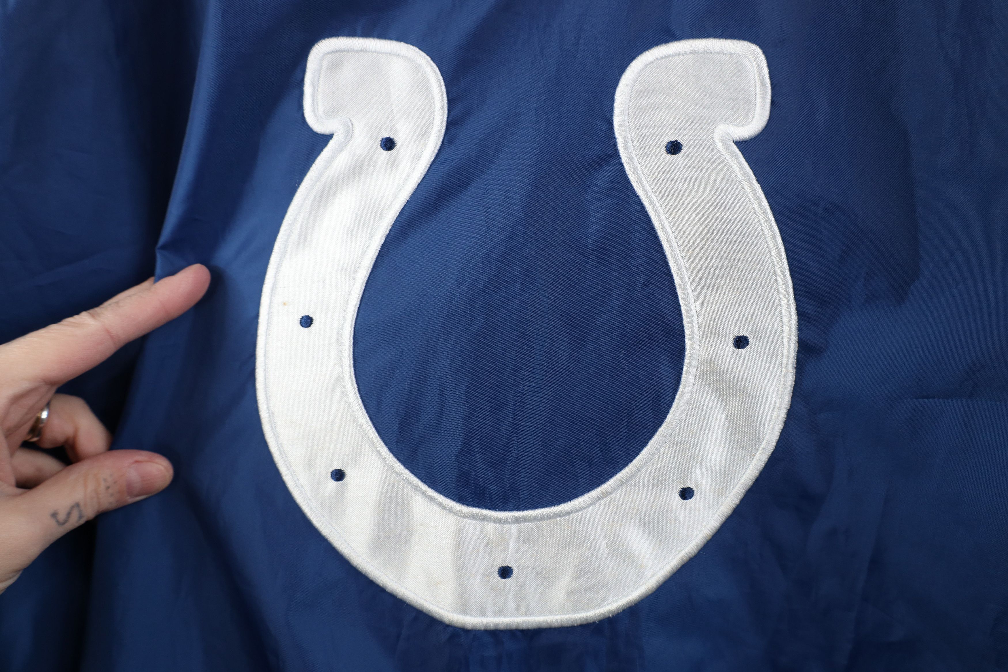 Vintage Vintage 90s Y2K NFL Indianapolis Colts Pullover Jacket Size US L / EU 52-54 / 3 - 5 Thumbnail