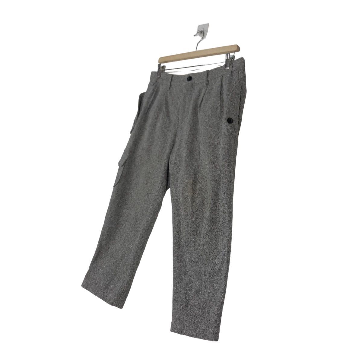 Japanese Brand 🔥Vintage Wool Cropped Biker Pants 15 Jugya Junya Watanabe Size US 33 - 2 Thumbnail