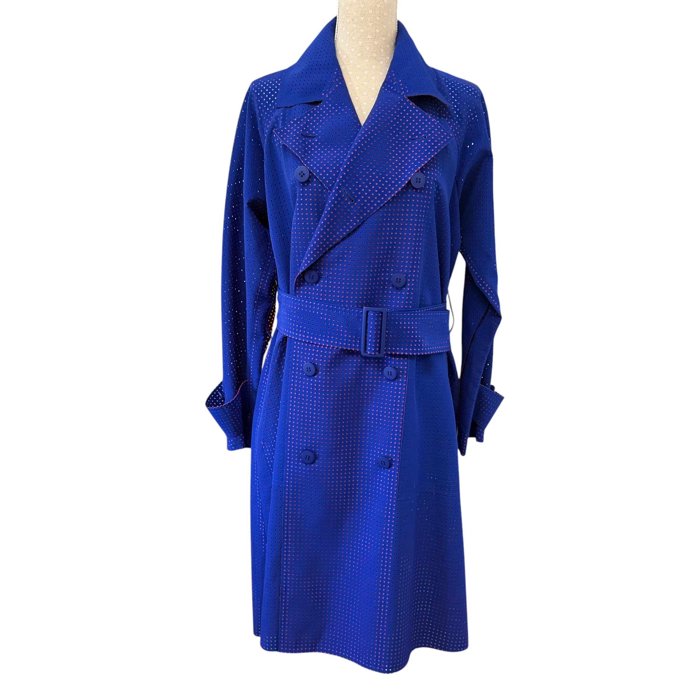 Issey Miyake ISSEY MIYAKE LASER-CUT TRENCH COAT Size M / US 6-8 / IT 42-44 - 1 Thumbnail