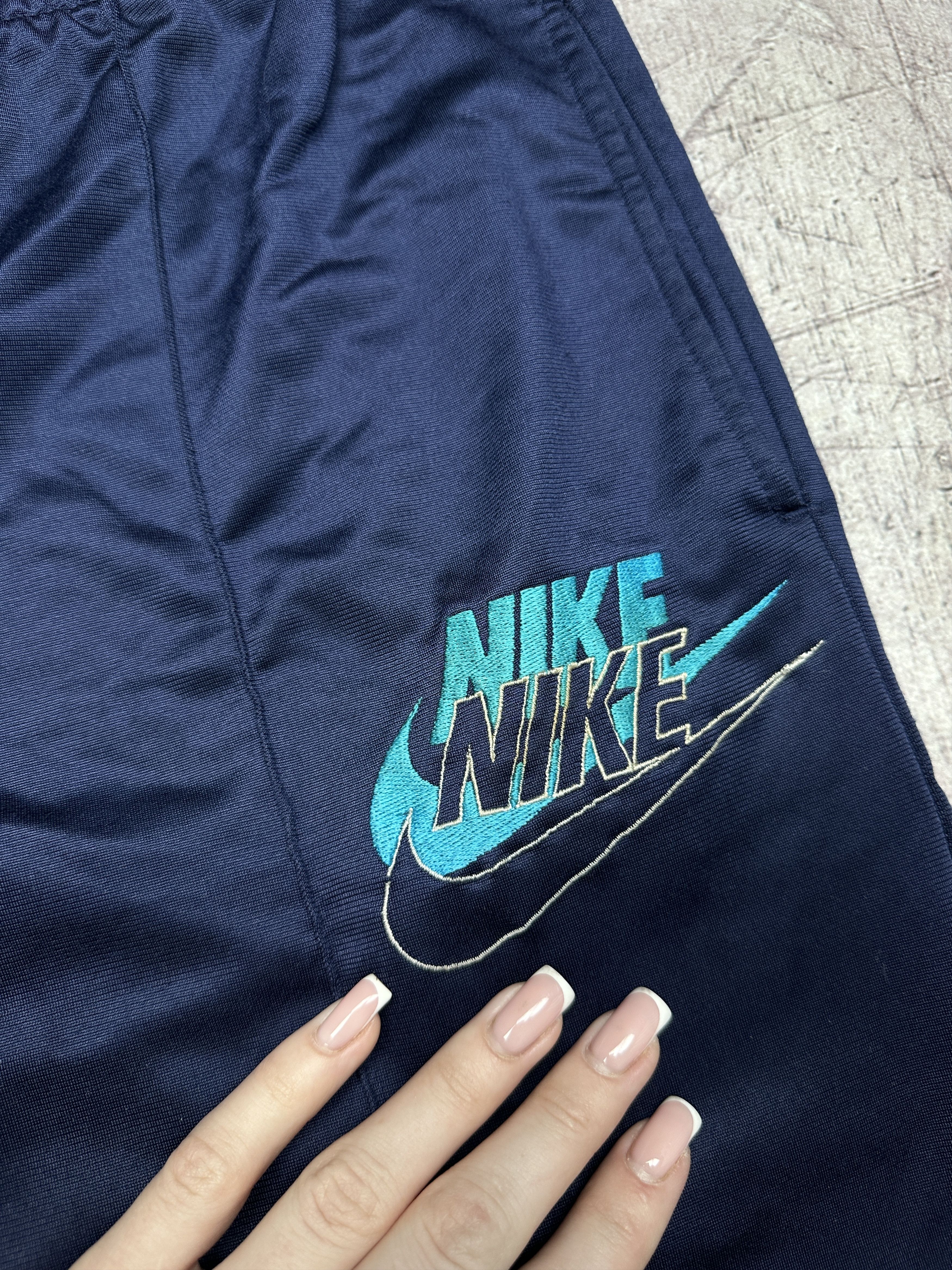 Nike Nike 90s Vintage Mens Baggy Track Pants Size US 32 / EU 48 - 3 Thumbnail