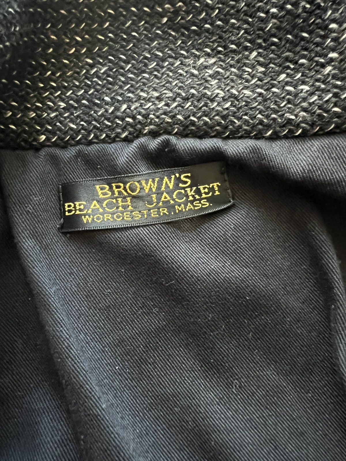 Brown's Beach Jacket Brown's Beach Wool Padded Duck Down Jacket At Last & Co Size US M / EU 48-50 / 2 - 11 Thumbnail