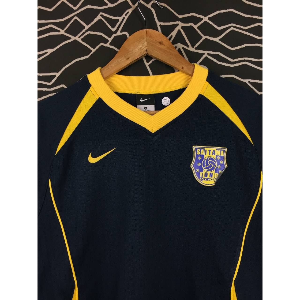 Nike × Vintage Nike Saitama Yono Long Sleeve Football Jersey Size US M / EU 48-50 / 2 - 3 Thumbnail