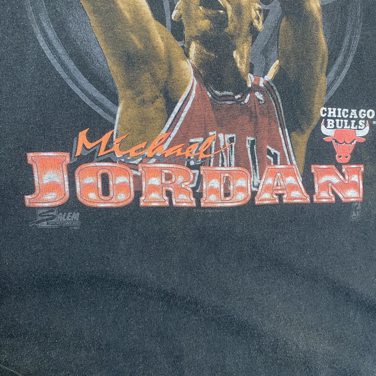 Salem Sportswear 90s Michael Jordan Salem Sportswear Tee Fruit of the Loom XL Size US XL / EU 56 / 4 - 2 Thumbnail