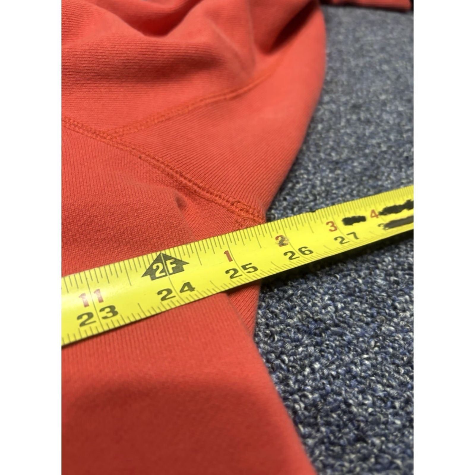 Nike Nike Pullover Hoodie Men’s L Salmon - Cotton Polyester Fleece, Logo Embroidered, Hooded, Athletic Fit, Regular Size, Vintage Style, Nike Sportswear Size US L / EU 52-54 / 3 - 4 Thumbnail