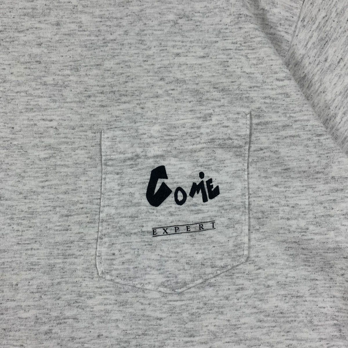 Vintage Vintage 90s COME EXPERT back hit big logo Surfing tee Size US L / EU 52-54 / 3 - 9 Thumbnail