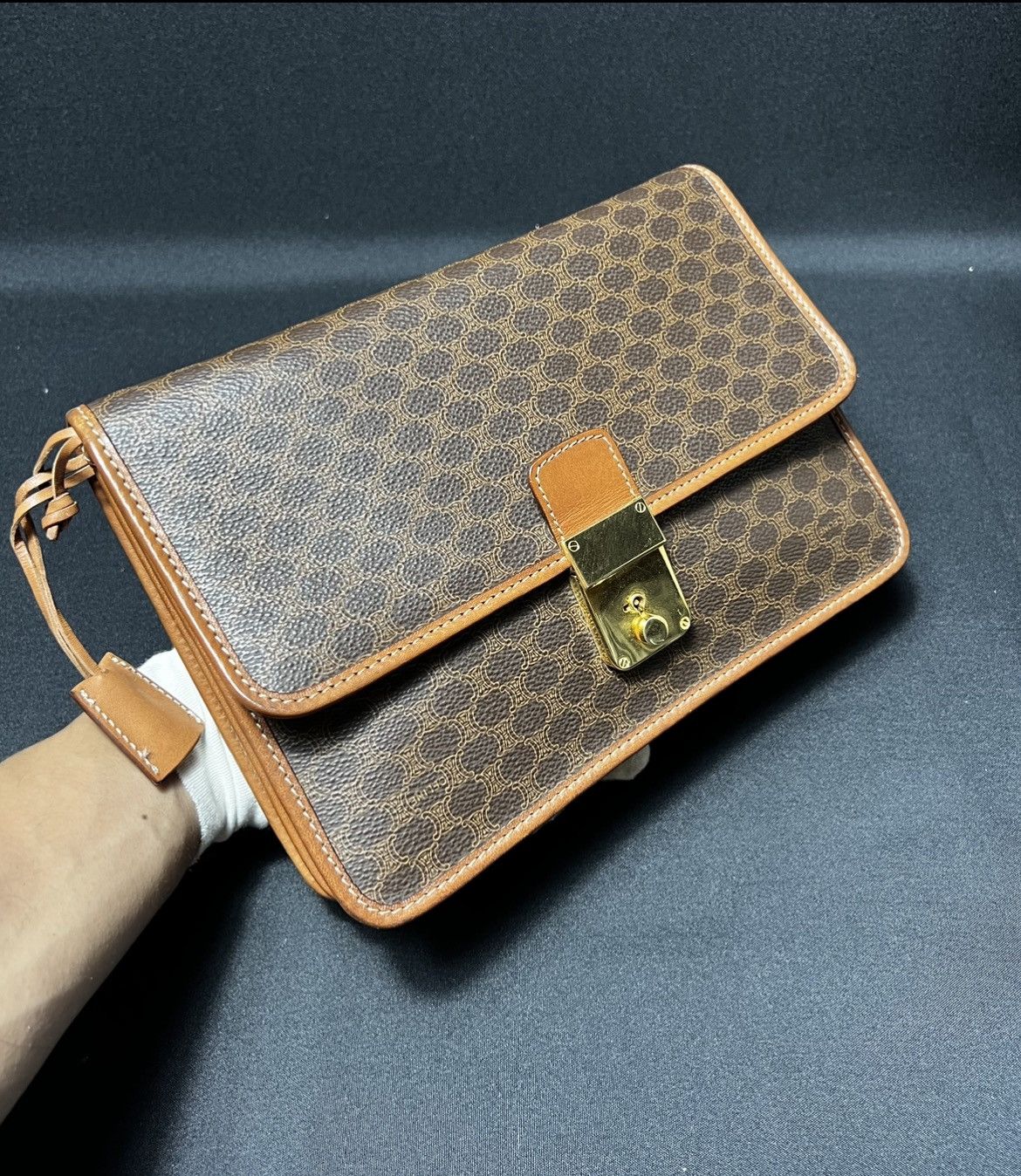 Celine Authentic Celine Clutch Bag Rare Size ONE SIZE - 1 Thumbnail