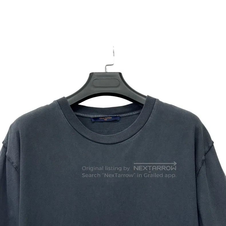 Louis Vuitton Louis Vuitton Black Solid Short Sleeve Size US XL / EU 56 / 4 - 3 Thumbnail
