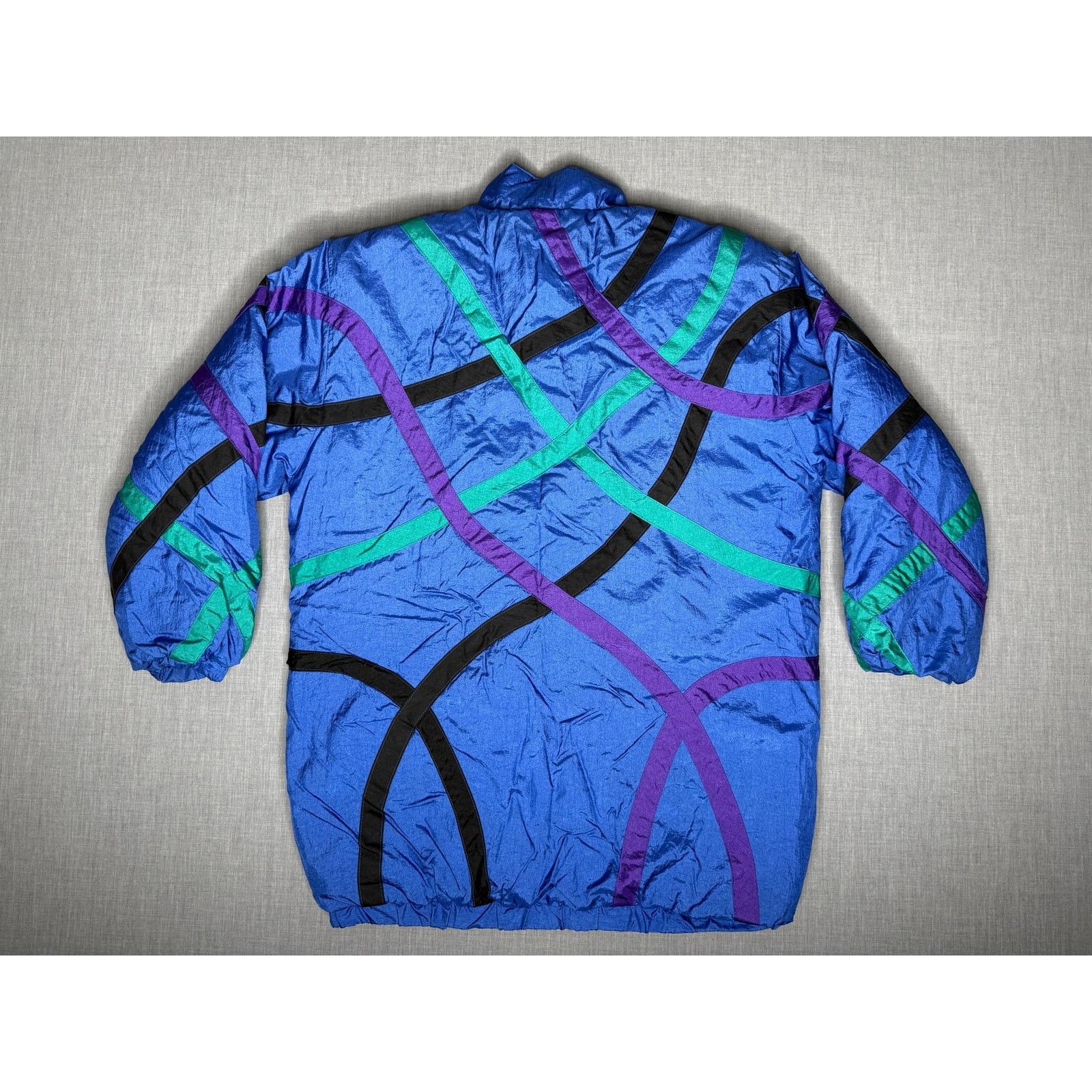 Haband × Vintage Vintage 90s Haband For Her Abstract Jacket Women's Large Size L / US 10 / IT 46 - 2 Thumbnail