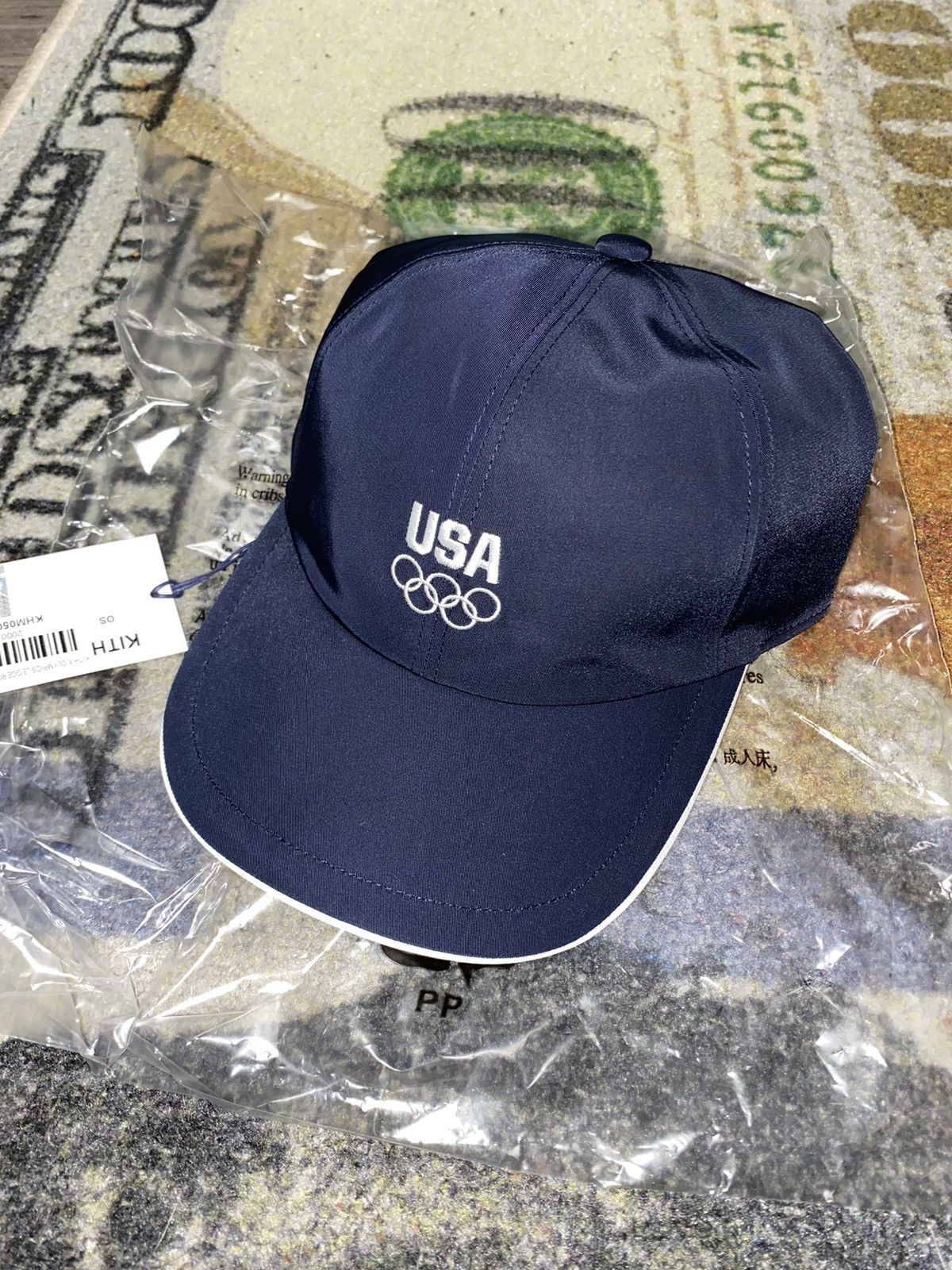 Kith × USA Olympics Kith for Team USA Leggero Cap Nocturnal Size ONE SIZE - 1 Thumbnail