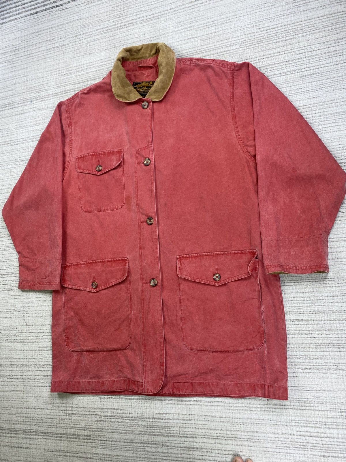Eddie Bauer Vintage 80s Eddie Bauer Chore Jacket Size US L / EU 52-54 / 3 - 4 Thumbnail