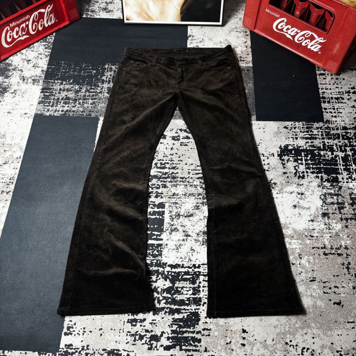 Other Oririn Bootcut Corduroy Material Pants Dark Brown Size US 32 / EU 48 - 2 Thumbnail
