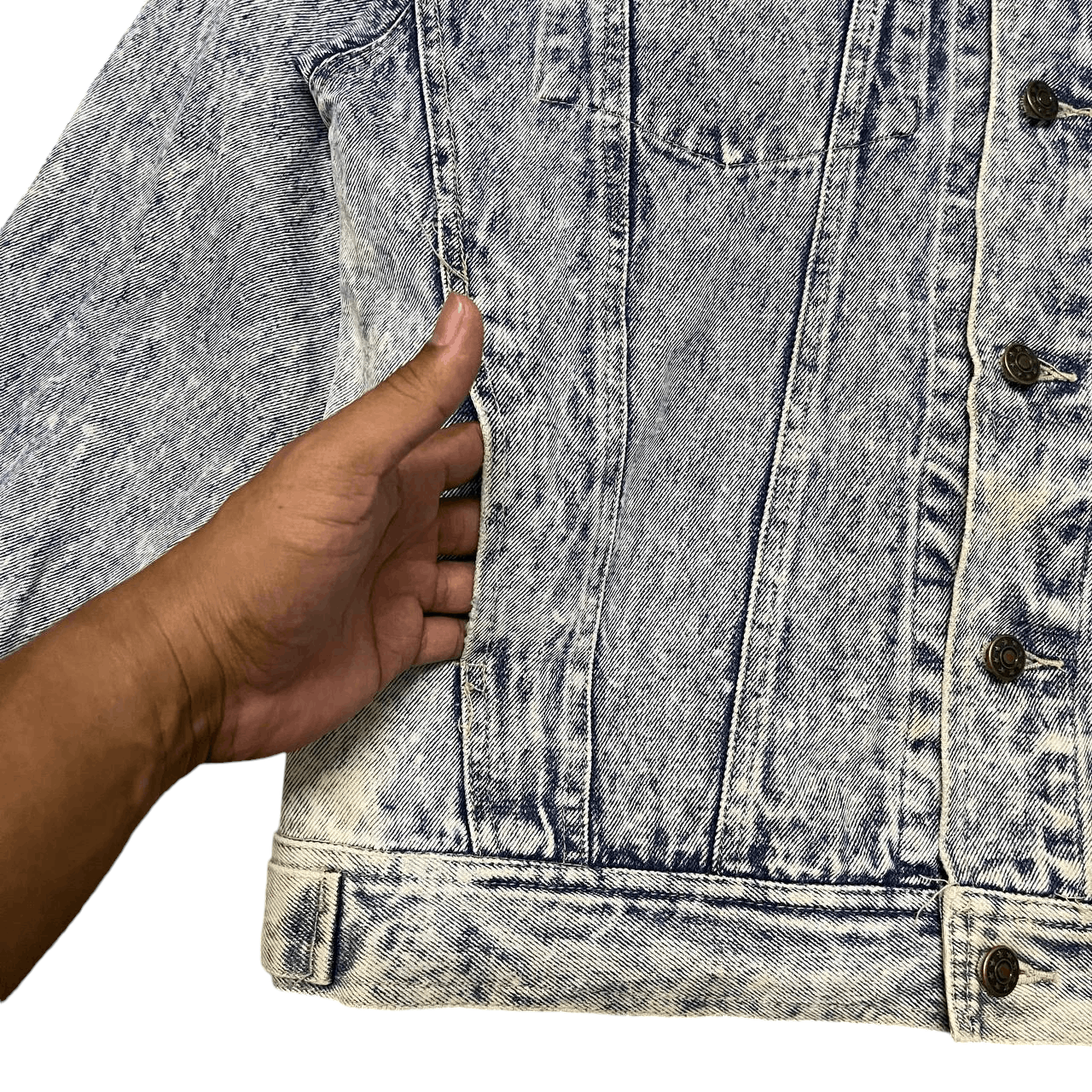 Japanese Brand Vintage Grand Canyon Trucker Denim Jacket Size US L / EU 52-54 / 3 - 5 Thumbnail