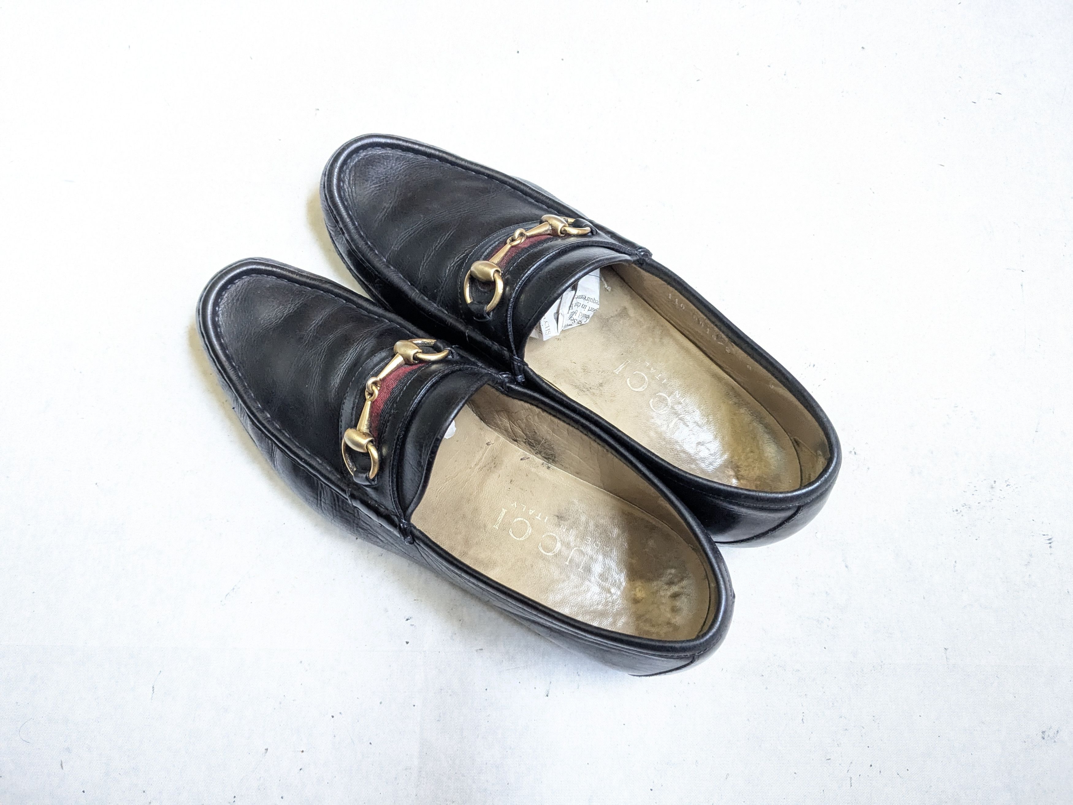Gucci Gucci Horsebit Loafers Black 8 Leather Size US 8 / EU 41 - 13 Thumbnail