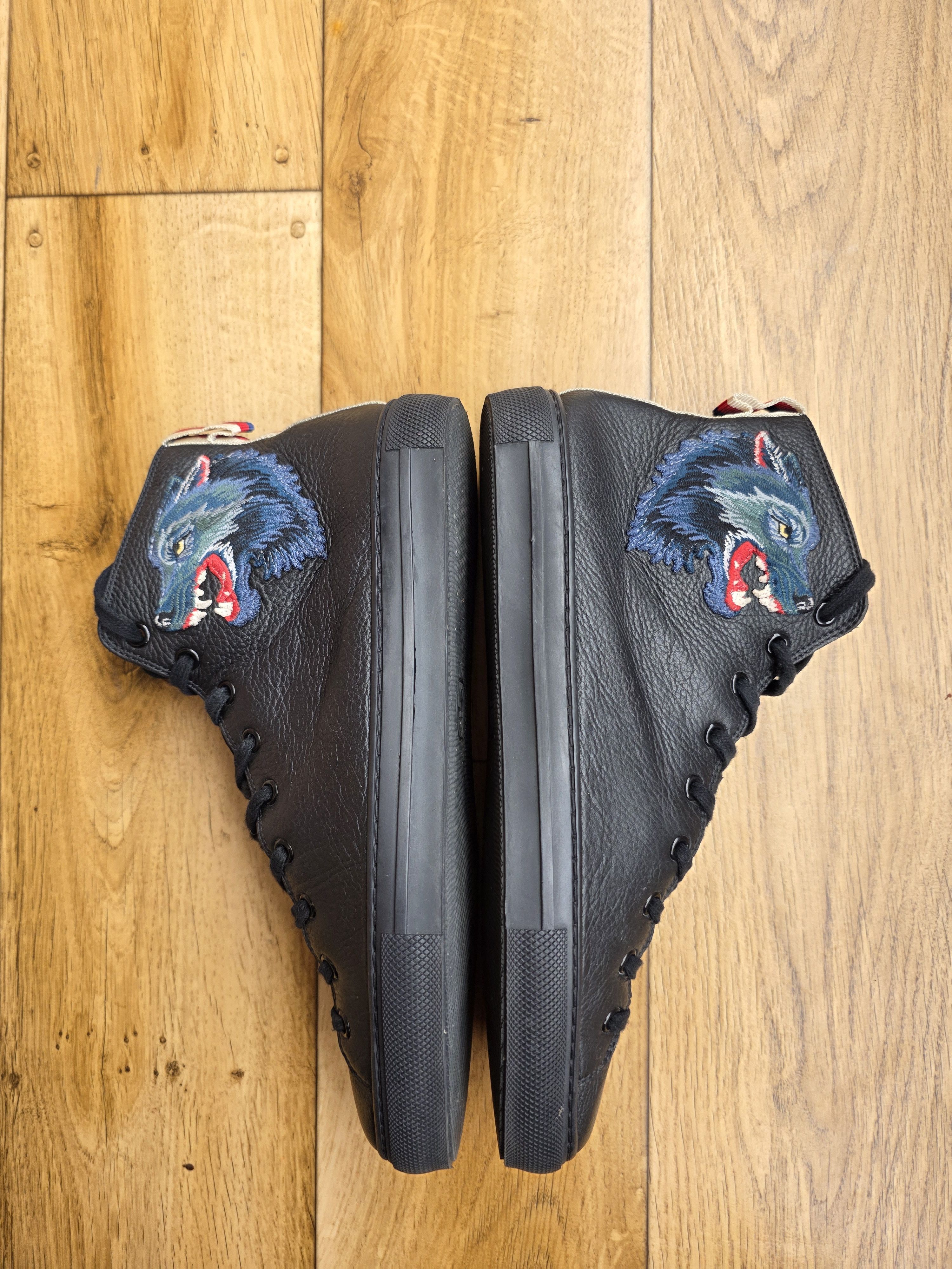 Gucci Gucci Major Wolf High Top Sneakers Size US 9.5 / EU 42-43 - 8 Thumbnail