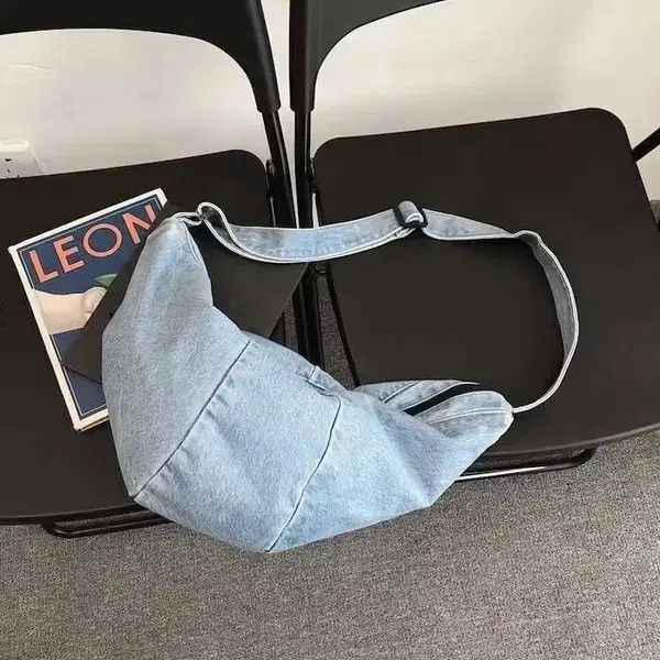 Japanese Brand × Vintage Vintage Denim Crossbody bag Size ONE SIZE - 4 Thumbnail
