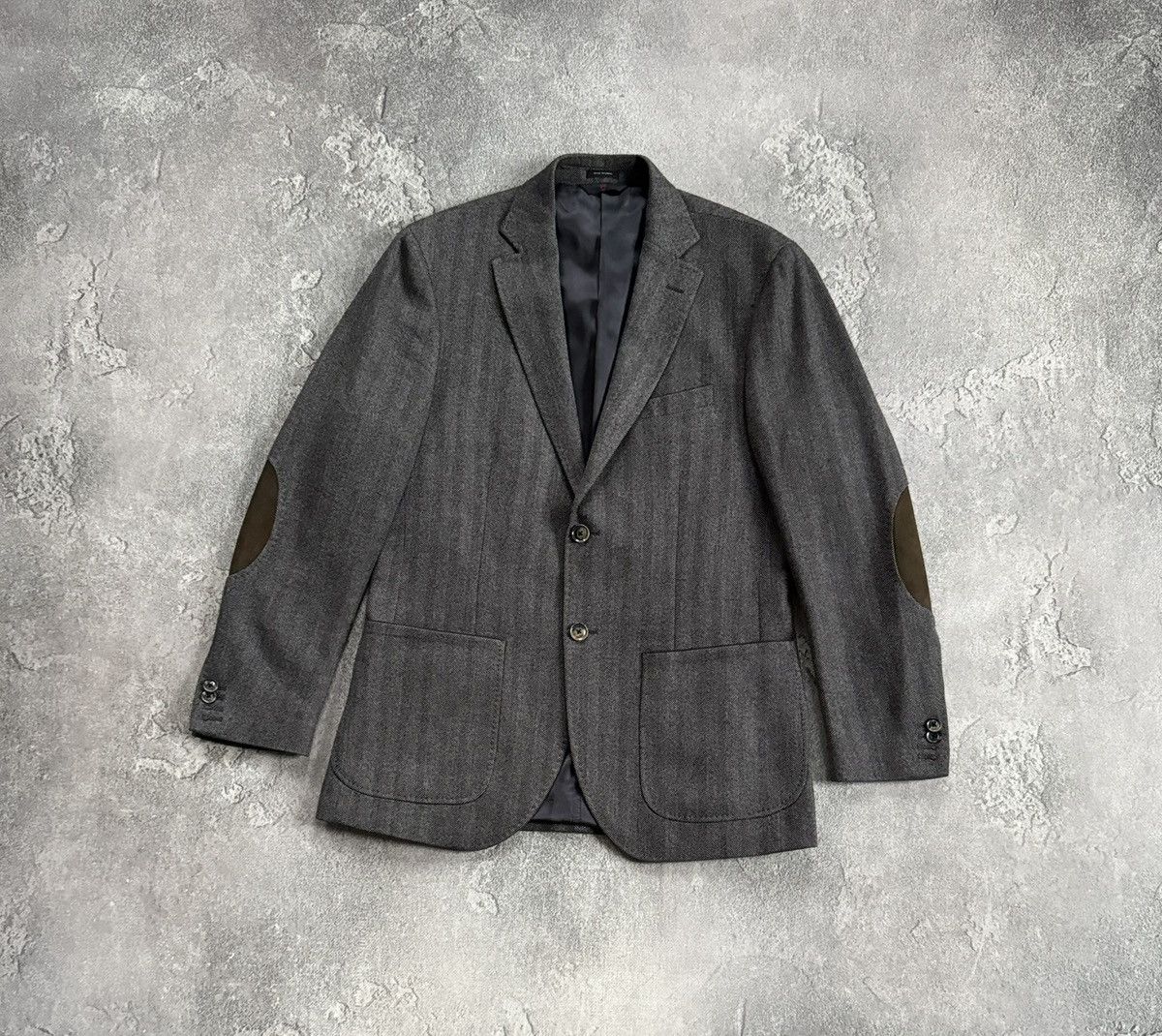 Massimo Dutti Massimo Dutti EUR48/USA38 blazer button up wool jacket Size 38R - 7 Thumbnail
