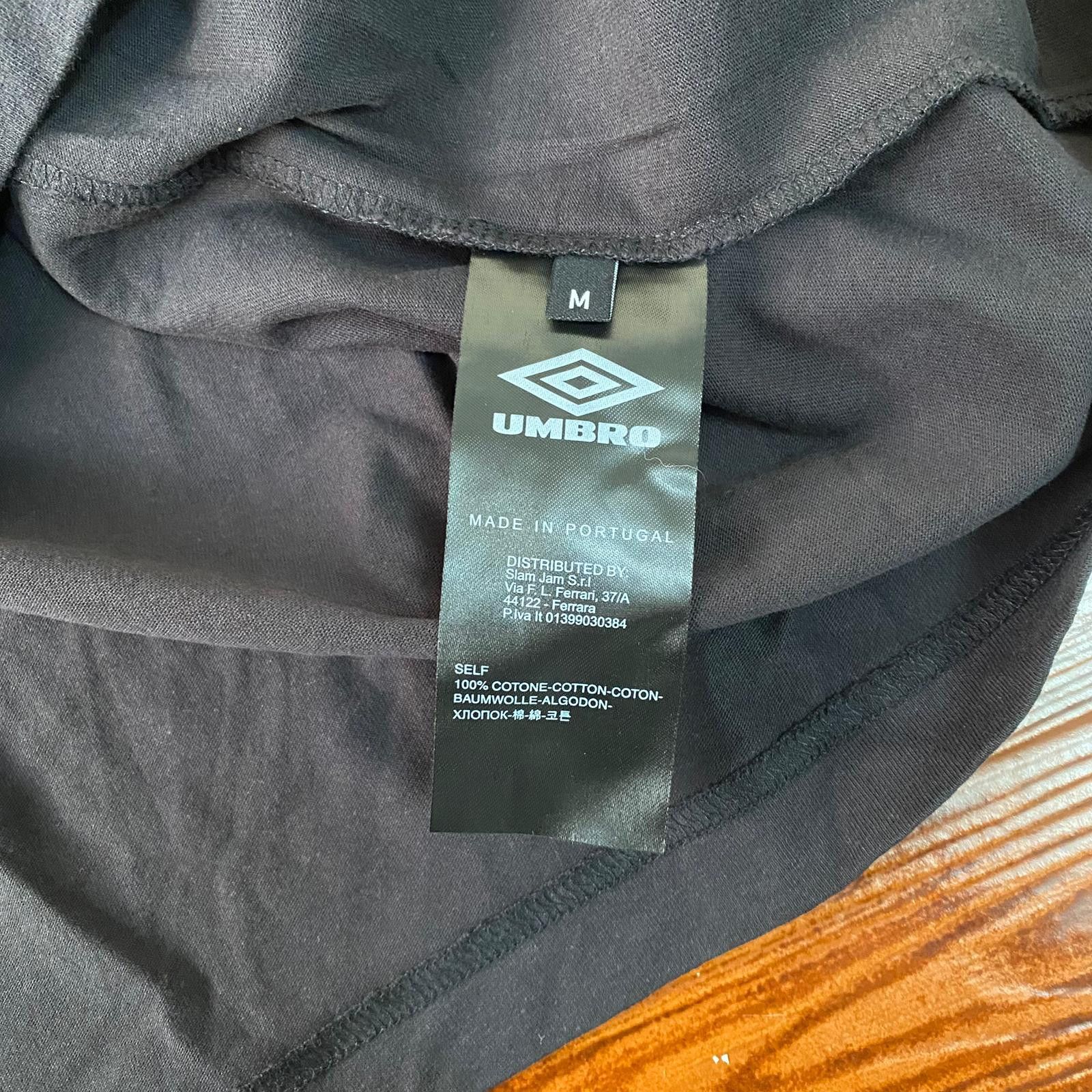 Umbro x Slam Jam Black Logo Oversized T-Shirt Size US M / EU 48-50 / 2 - 8 Thumbnail