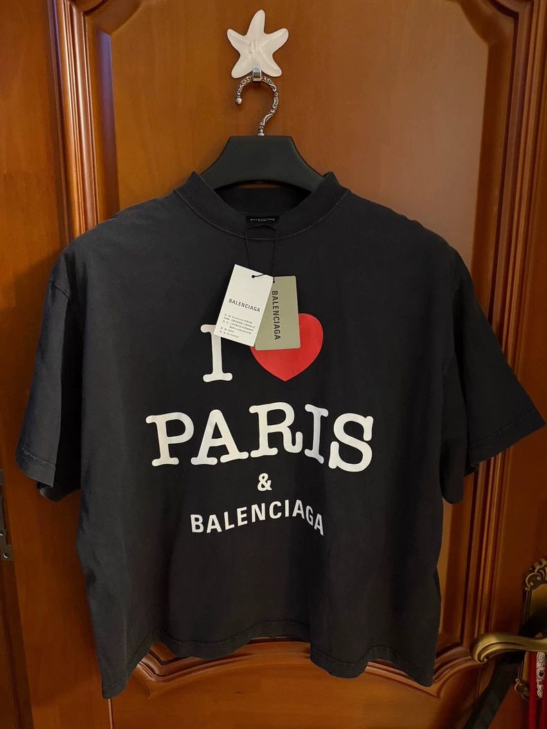 Balenciaga Balenciaga Valentine's Heart Short Sleeve - dmc Size US XXL / EU 58 / 5 - 1 Thumbnail
