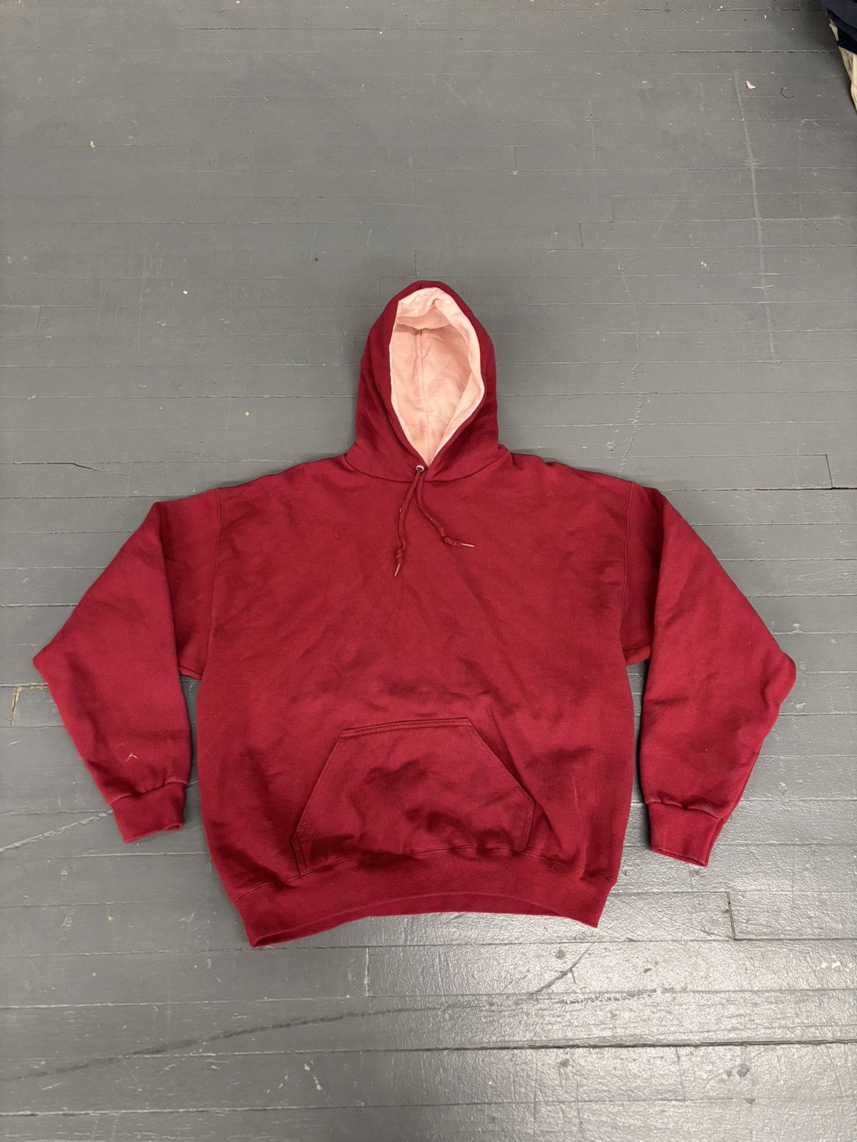 Vintage Vintage 90s Tultex Athletic weight hoodie made in USA Size US L / EU 52-54 / 3 - 1 Thumbnail