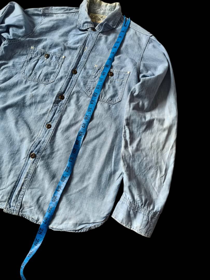 NEAL CASSADY FREEWHEELERS RAILROAD 30s STYLE chambray