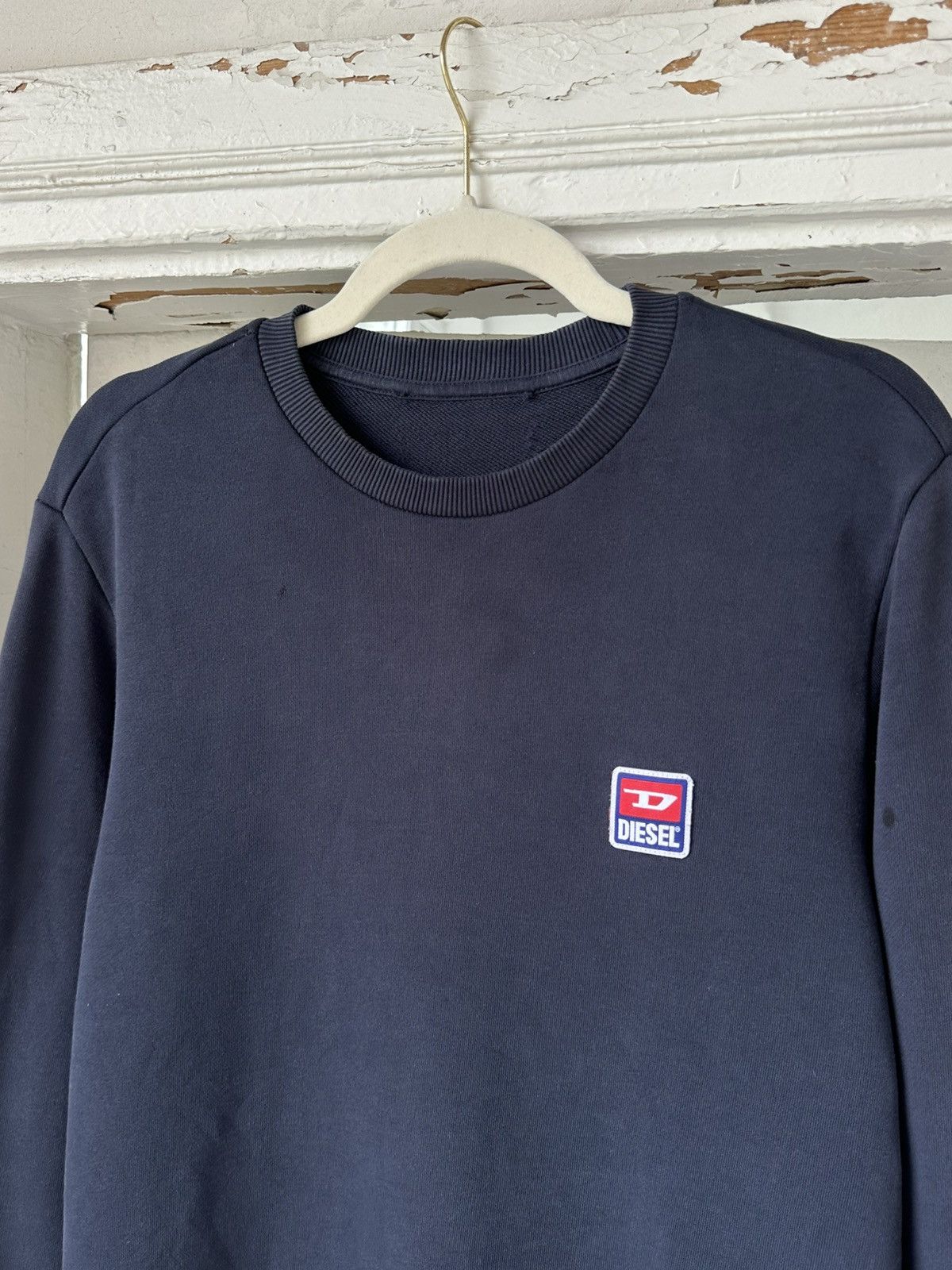 Diesel × Vintage Vintage Diesel Navy Sweatshirt Size US M / EU 48-50 / 2 - 4 Thumbnail