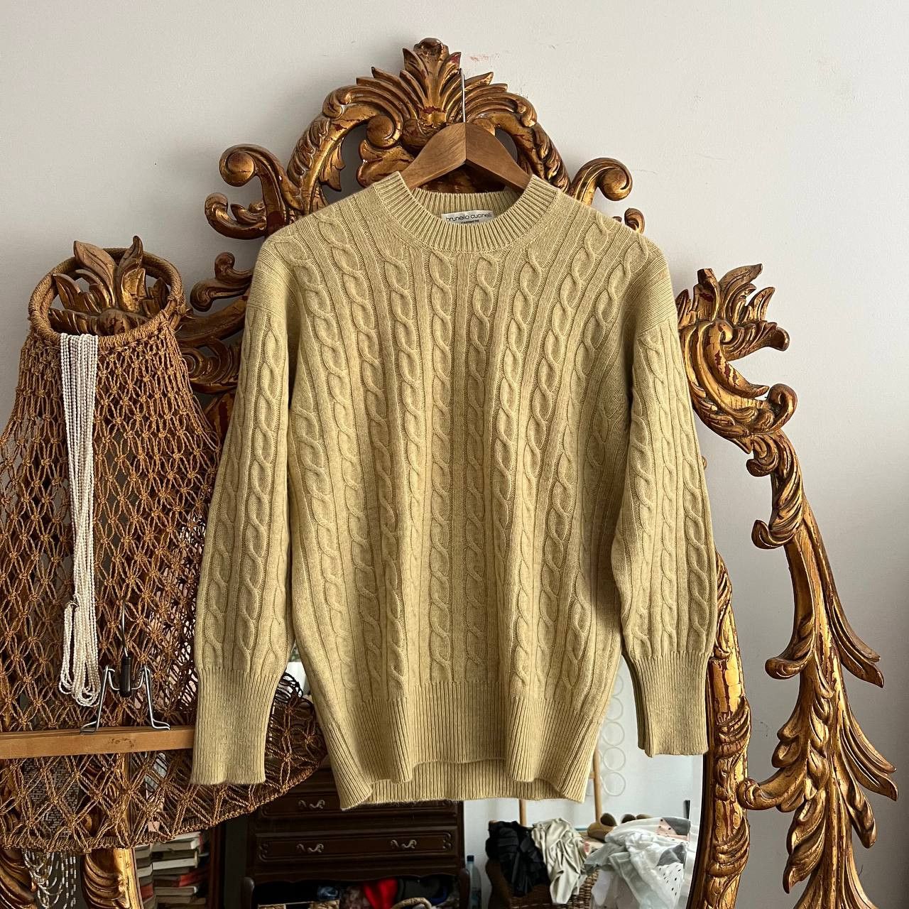 Brunello Cucinelli Vintage Brunello Cucinelli Cashemere Knit Sweater Size S / US 4 / IT 40 - 1 Thumbnail