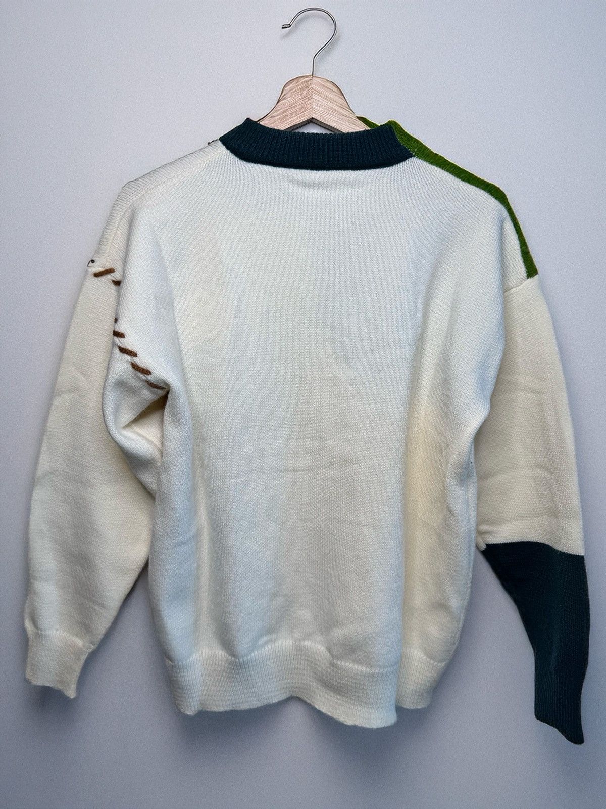 Nike Swoosh Knit Sweatshirt Size M / US 6-8 / IT 42-44 - 4 Thumbnail