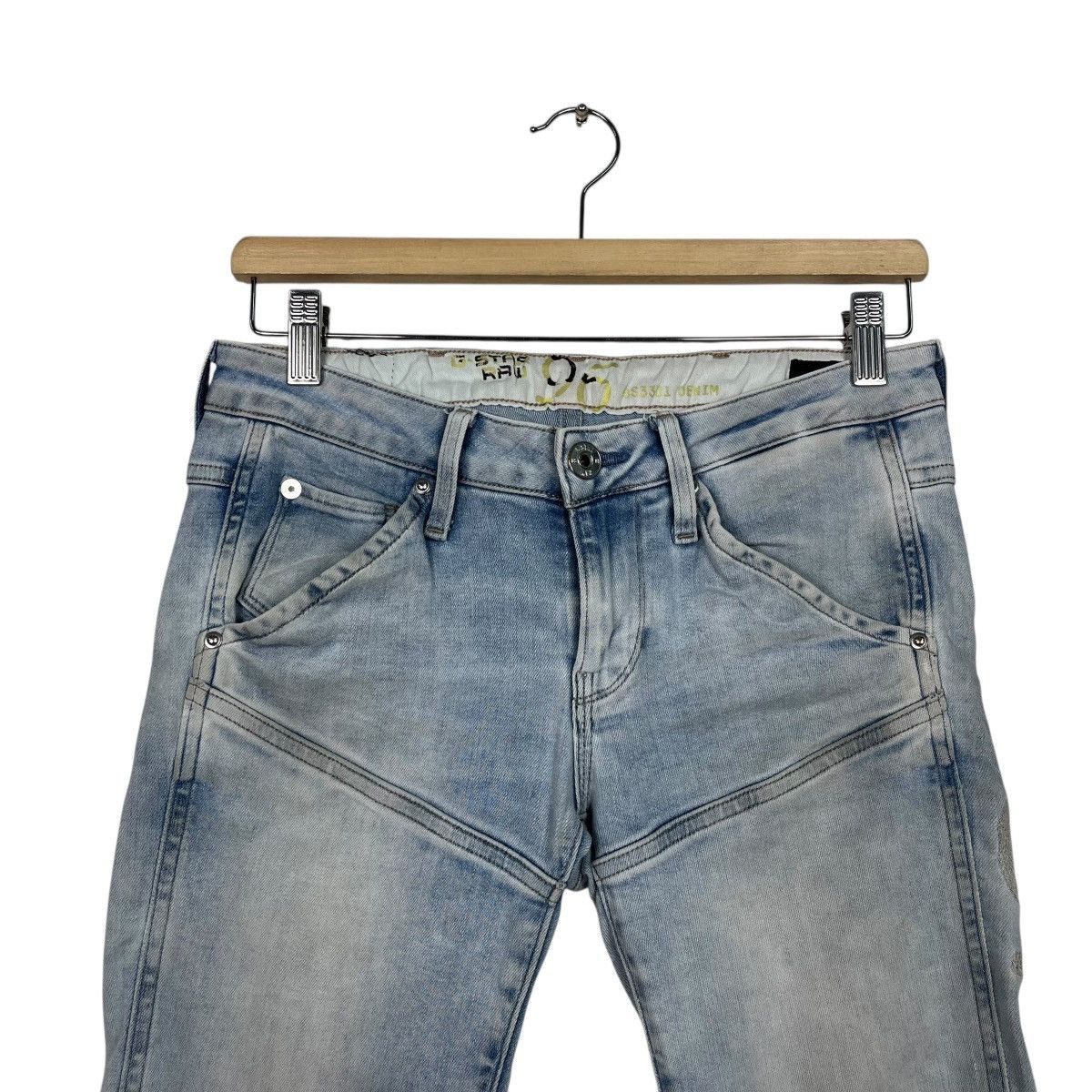 G-Star Vintage G Star Raw 96 Bikers Denim Jeans Size 28" / US 6 / IT 42 - 2 Thumbnail