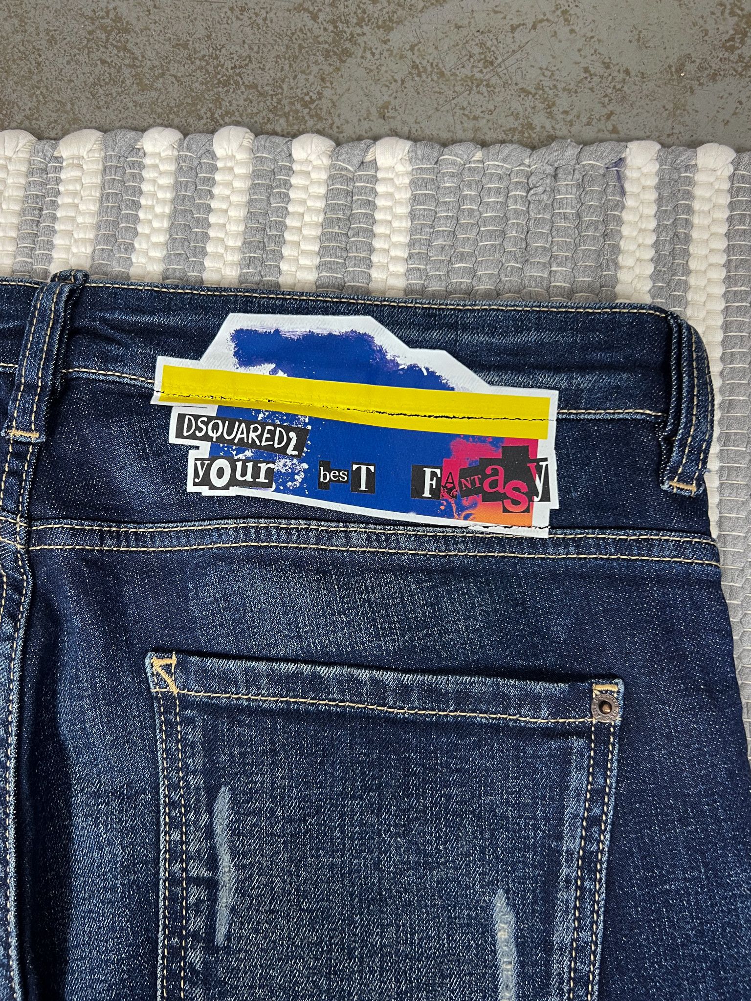 Dsquared2 Dsquared2 Skinny Denim Pants Jeans Size US 34 / EU 50 - 6 Thumbnail