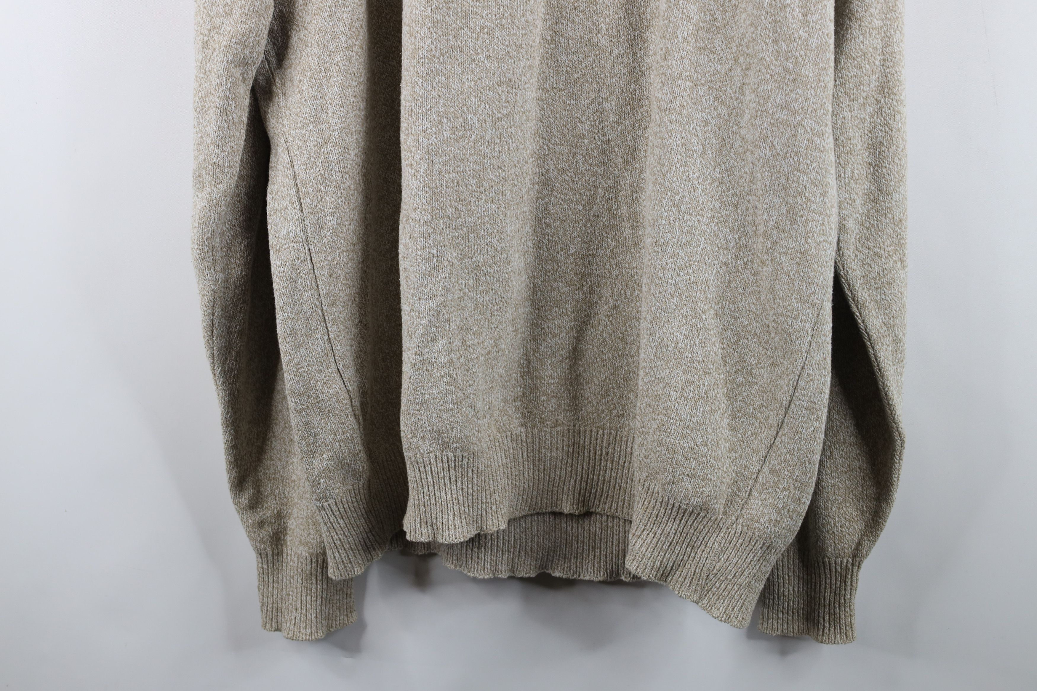 Woolrich Woolen Mills Vintage 90s Woolrich Cotton Knit Crewneck Sweater Beige USA Size US L / EU 52-54 / 3 - 10 Thumbnail