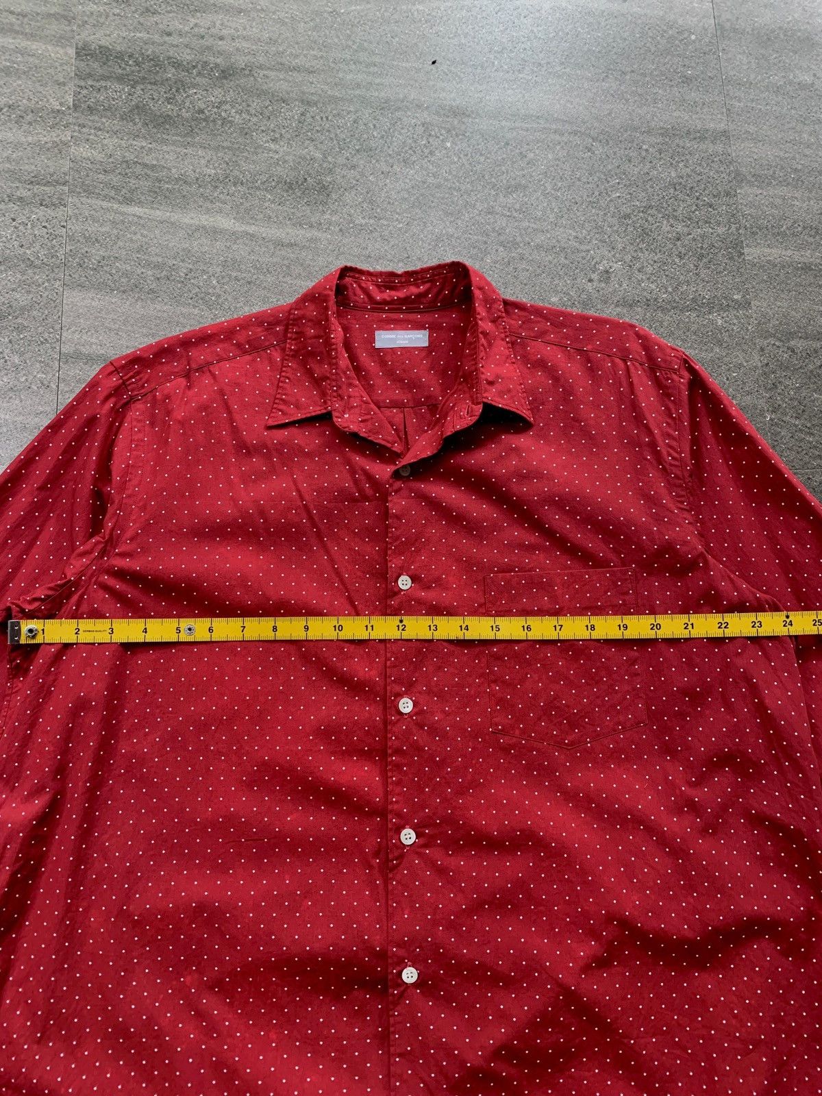Comme des Garcons Homme 90s Mini Polkadot Shirt Size US M / EU 48-50 / 2 - 9 Thumbnail