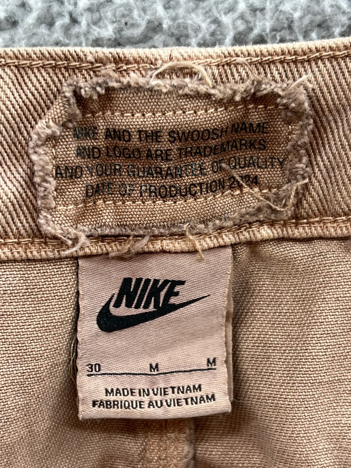 Nike Nike Life Men’s Hemp Carpenter Pants FZ6569-200 Size 30 Size US 30 / EU 46 - 3 Thumbnail