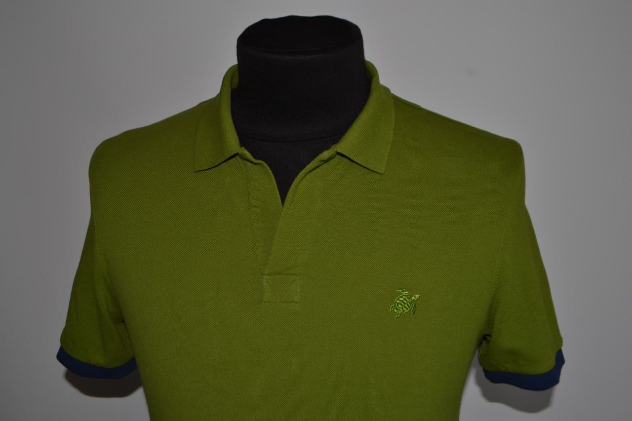 Vilebrequin Vilebrequin Regular Fit Men's Green Short Sleeve Polo Shirt Size US S / EU 44-46 / 1 - 2 Thumbnail