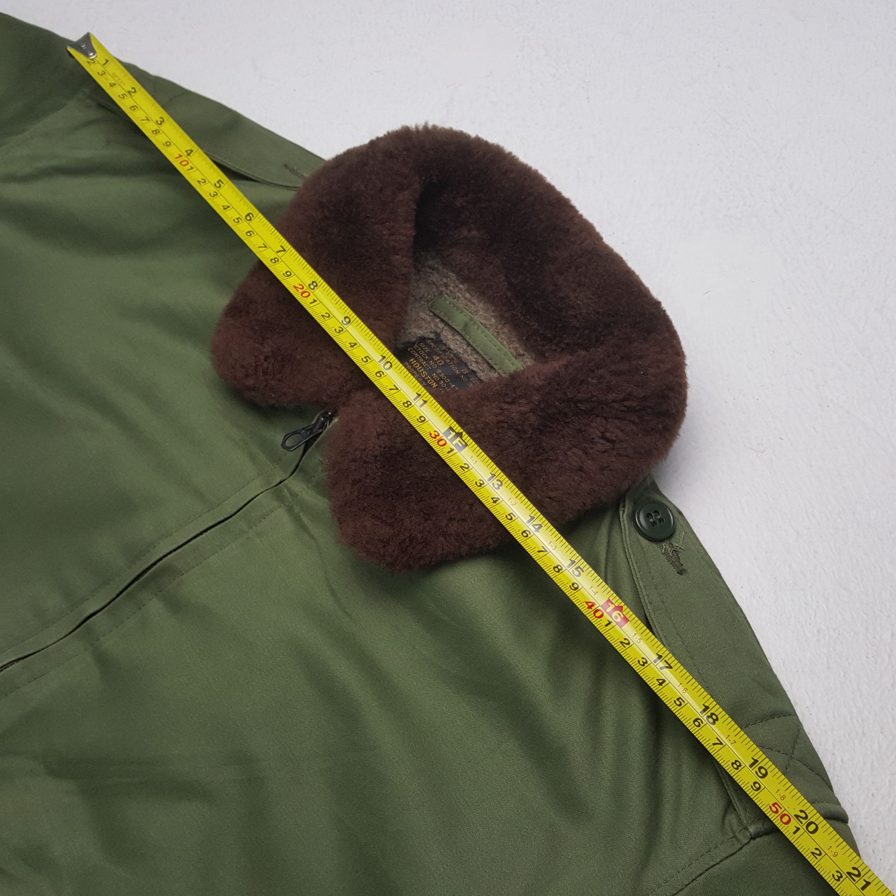 Other Vintage US Air Force Army Flight Jacket 34 Size US L / EU 52-54 / 3 - 5 Thumbnail