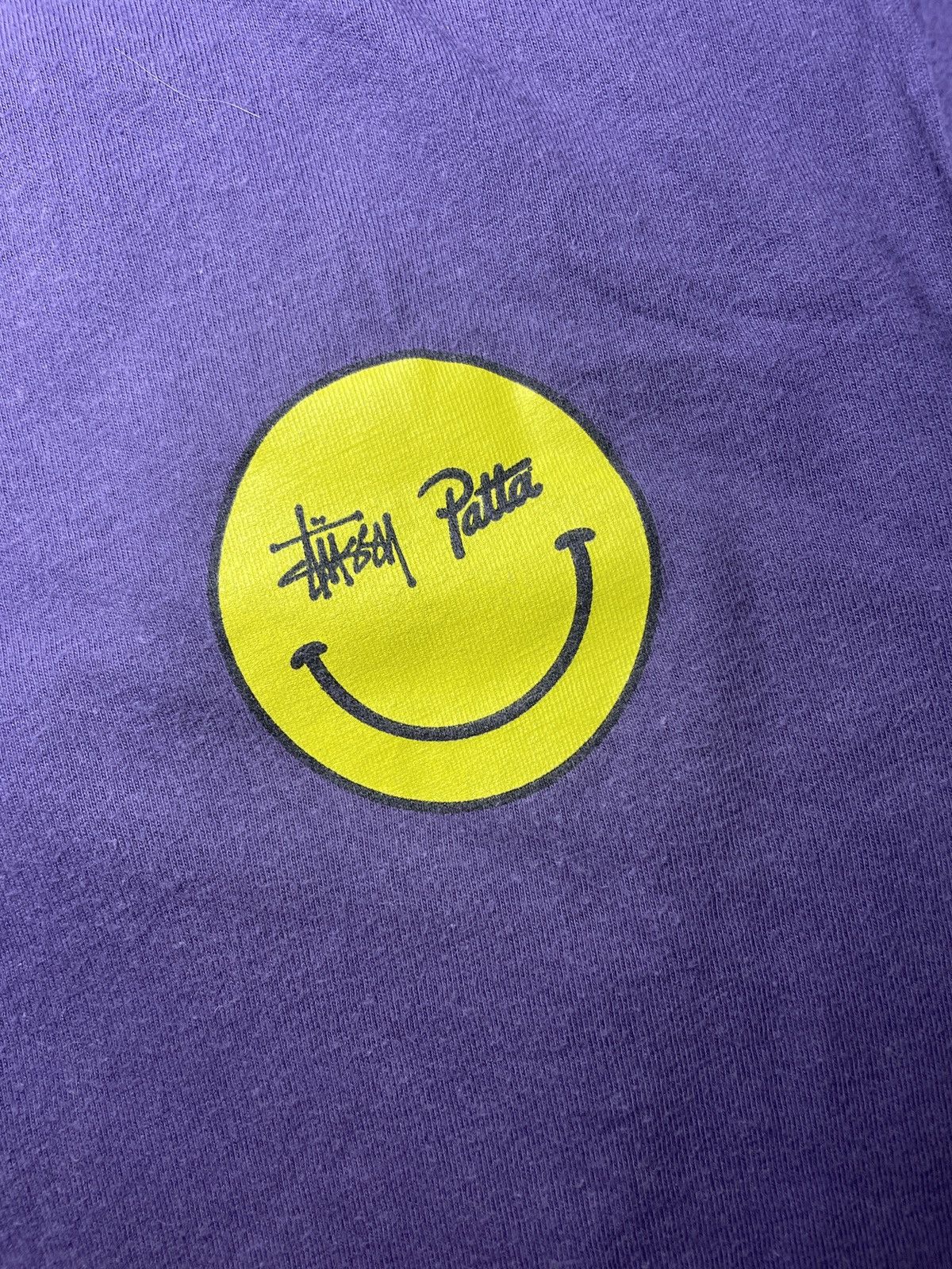 Stussy Stussy*Patta t-shirt smile big centre logo Size US L / EU 52-54 / 3 - 7 Thumbnail