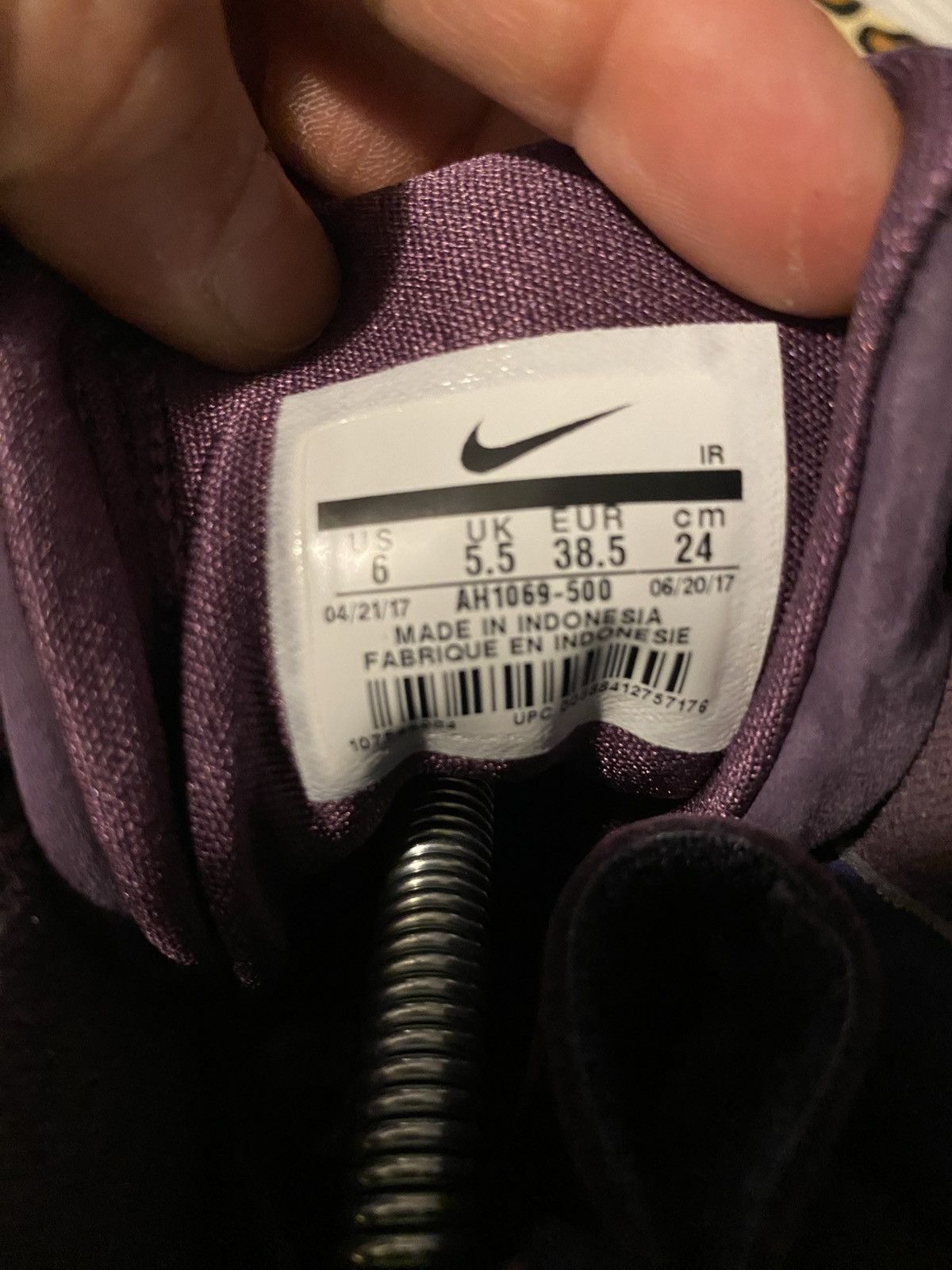 Kith × Nike Air Maestro 2 High “Kith Purple” Size US 6 / EU 39 - 4 Thumbnail