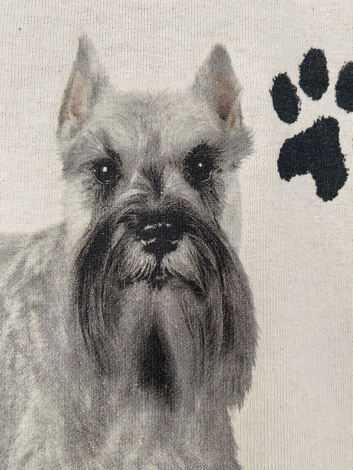 Gildan Vintage 90’s I Love My Miniature Schnauzer Dog T-Shirt Women Size XL / US 12-14 / IT 48-50 - 3 Thumbnail