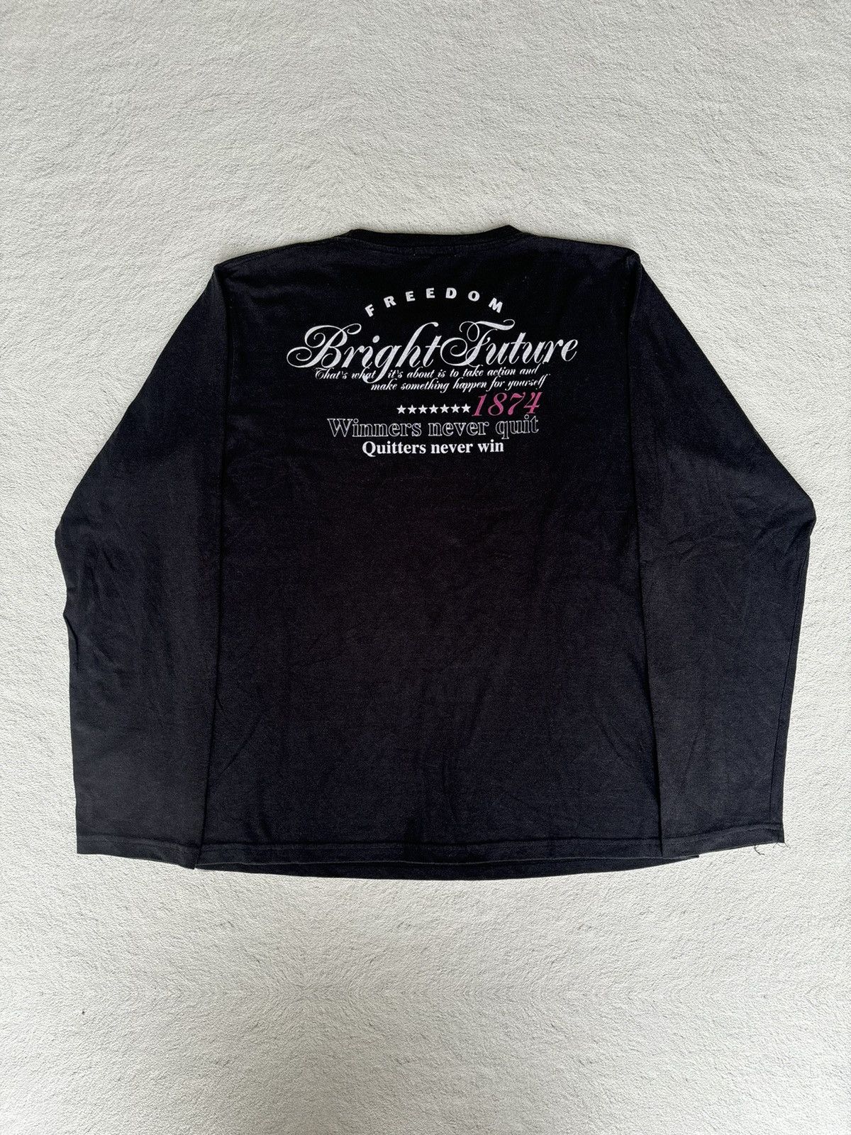 Hysteric Glamour Y2k M.R.K ifsixwasnine punk style longsleeve Size US L / EU 52-54 / 3 - 4 Thumbnail