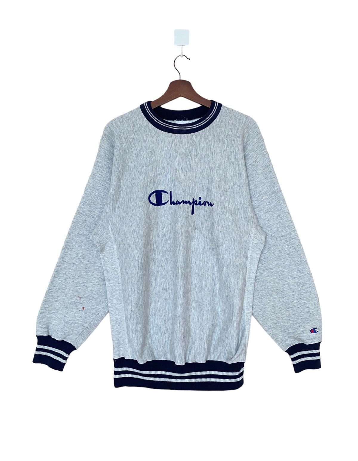 Champion × Vintage Vintage Japanese Brand Champion Reversible Wave 1990s Size US L / EU 52-54 / 3 - 1 Thumbnail