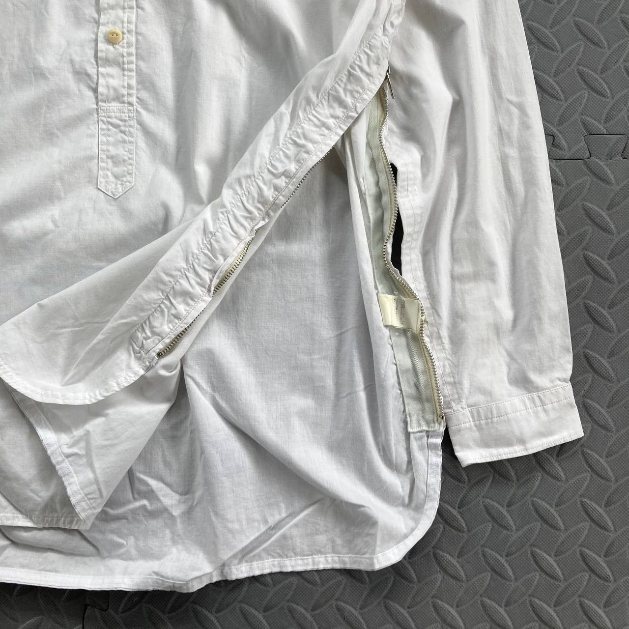 John Undercover Mandarin Collar Side Zipper Traditional Shirt Size US XL / EU 56 / 4 - 7 Thumbnail