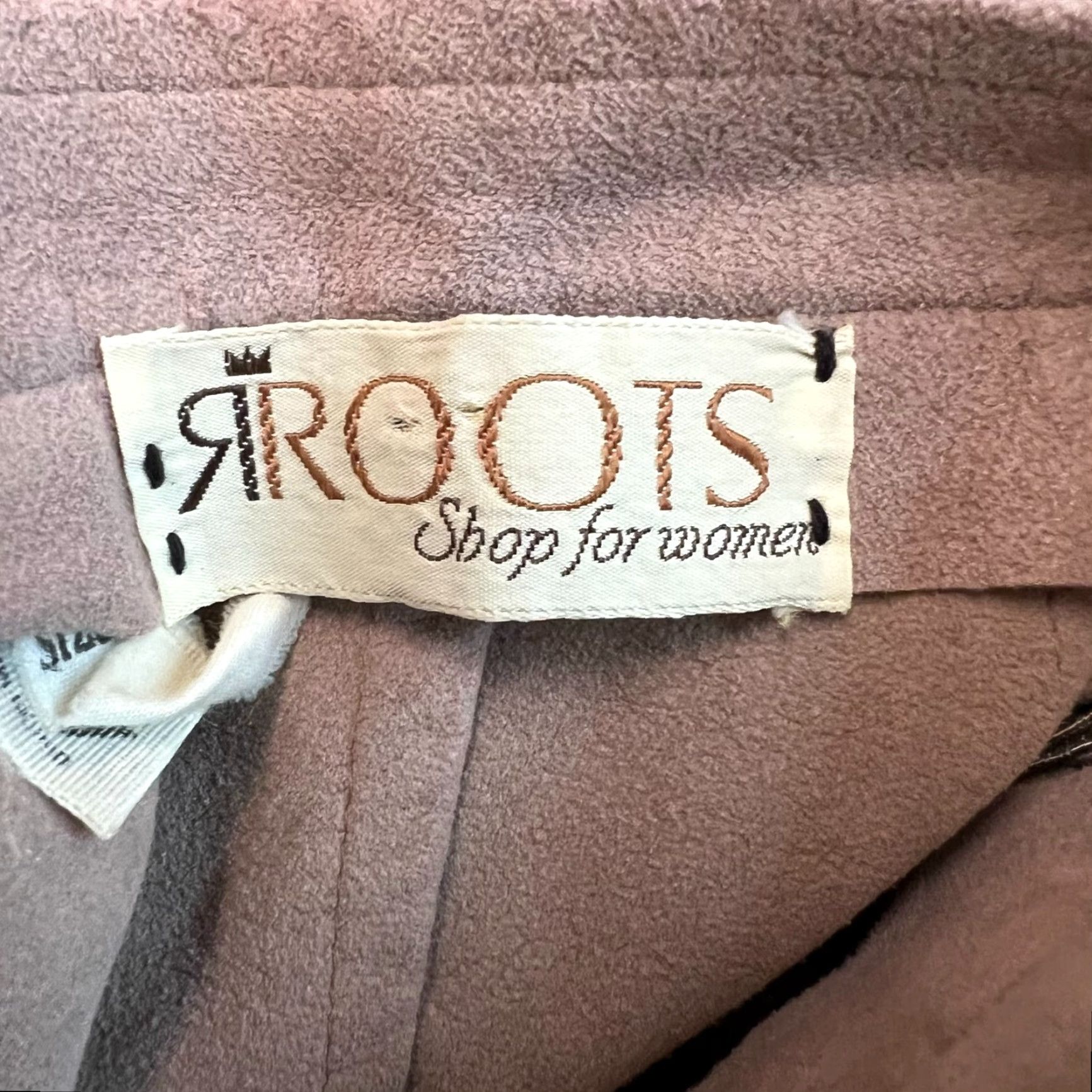 Roots Roots Faux Leather A Line Skirt Womens Size 14 Beige Pockets Midi Skirt Womens Beige Pockets 14 USA Seller Size 36" / US 14 / IT 50 - 6 Thumbnail