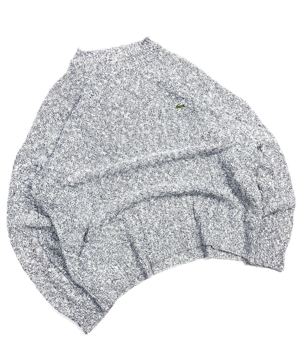 Lacoste 80s Lacoste Vintage Knit Sweater Men’s Jumper France Retro Size US L / EU 52-54 / 3 - 2 Thumbnail