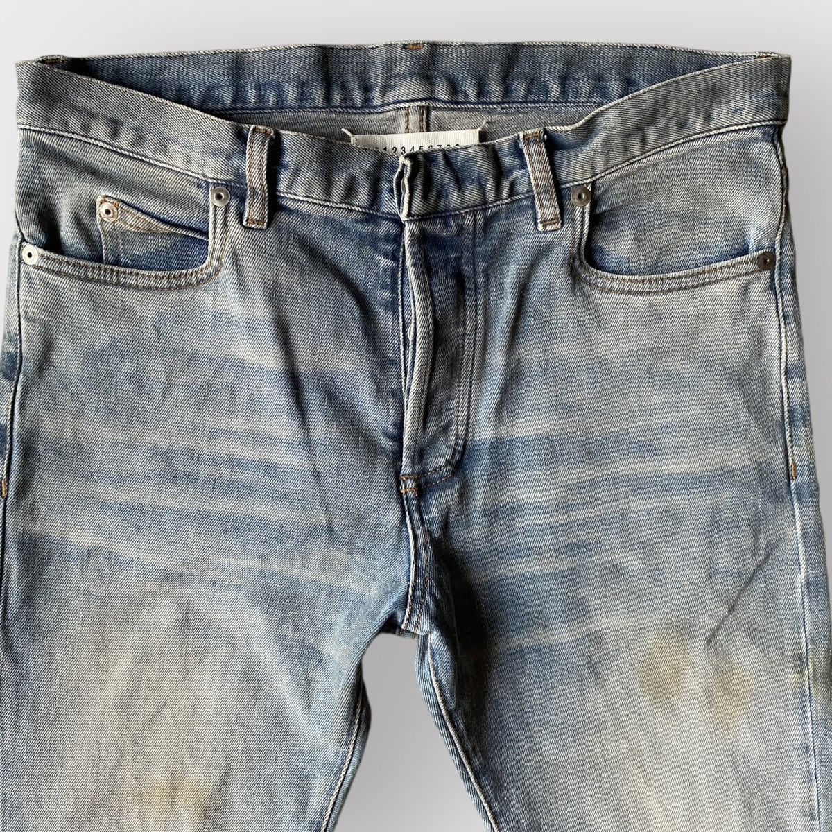 Maison Margiela Fall16 Mud Dirt Skinny Jeans Size US 29 - 2 Thumbnail
