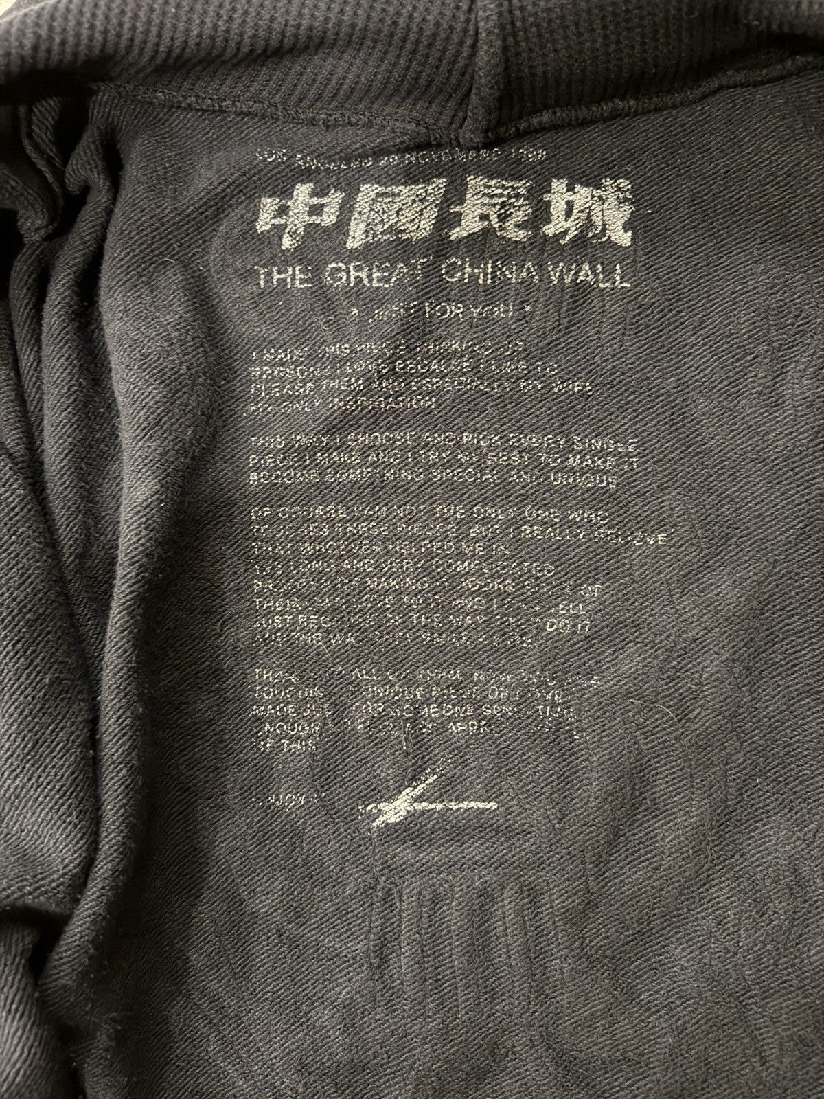 The Great China Wall Great China Wall Los Angeles Black Zip Up Size US XL / EU 56 / 4 - 3 Thumbnail