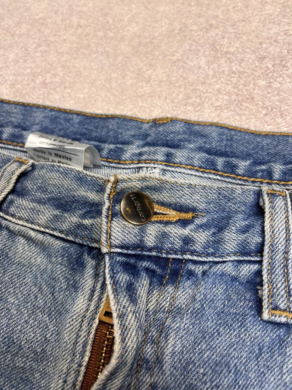 Carhartt × Vintage Vintage Carhartt Baggy Denim Straight Jeans Y2K 34 Size US 34 / EU 50 - 8 Thumbnail